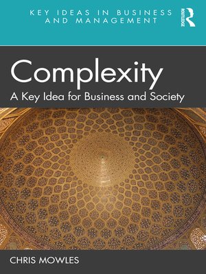 cover image of Complexity